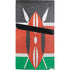 Kenya Flag Distressed PS5 Pro Console Skin