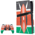 Kenya Flag Distressed PlayStation PS5 Skins