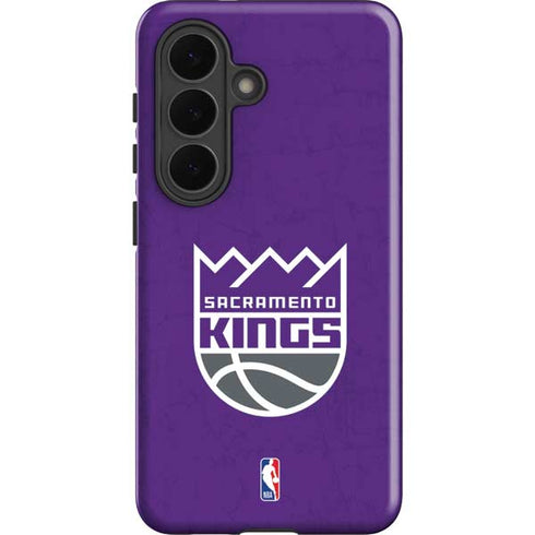 NBA Sacramento Kings Distressed Galaxy S26 Impact Case