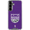 NBA Sacramento Kings Distressed Galaxy S26 Plus Clear Case