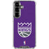 NBA Sacramento Kings Distressed Galaxy S26 Plus Clear Case