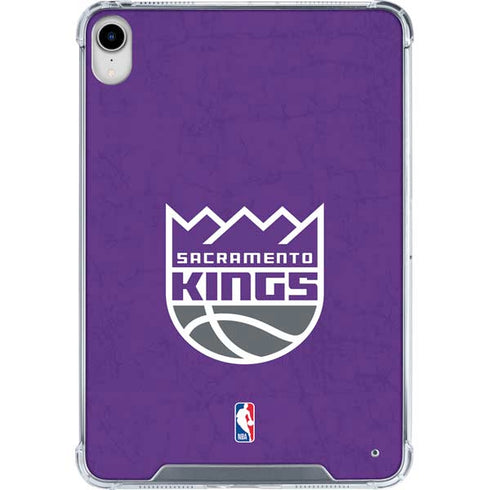 NBA Sacramento Kings Distressed iPad 11th Gen (2025) Clear Case