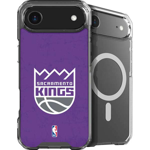 NBA Sacramento Kings Distressed iPhone 17 Air MagSafe Case