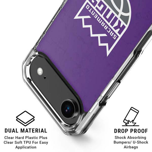 NBA Sacramento Kings Distressed iPhone 17 Air MagSafe Case