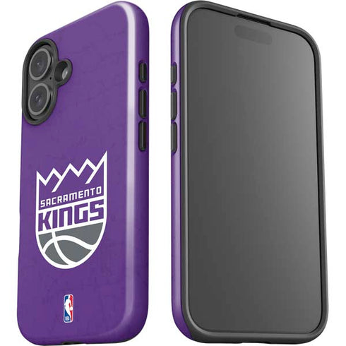 NBA Sacramento Kings Distressed iPhone 17 Impact Case