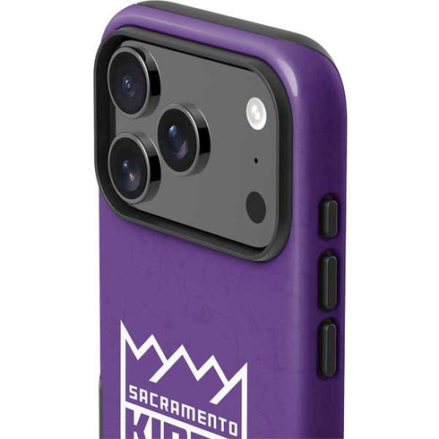 NBA Sacramento Kings Distressed iPhone 17 Pro Impact Case