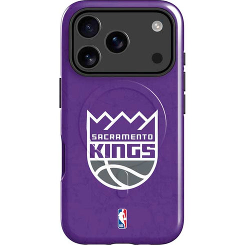 NBA Sacramento Kings Distressed iPhone 17 Pro Magsafe Impact Case