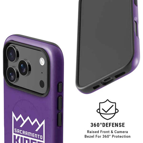 NBA Sacramento Kings Distressed iPhone 17 Pro Magsafe Impact Case