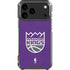 NBA Sacramento Kings Distressed iPhone 17 Pro Max Clear Case