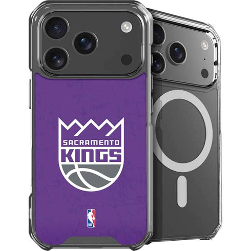 NBA Sacramento Kings Distressed iPhone 18 Pro Max MagSafe Case