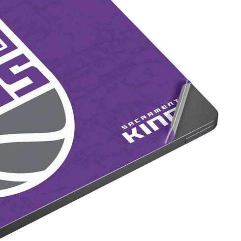 NBA Sacramento Kings Distressed Surface Laptop 7 15in Skin