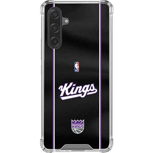 NBA Sacramento Kings Jersey Galaxy A17 Clear Case