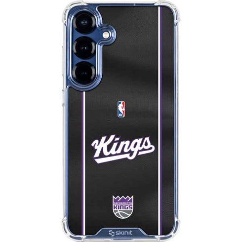 NBA Sacramento Kings Jersey Galaxy S25 FE Clear Case