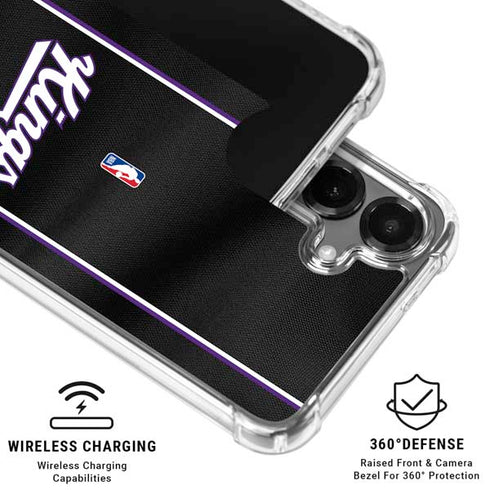 NBA Sacramento Kings Jersey Galaxy S26 Clear Case