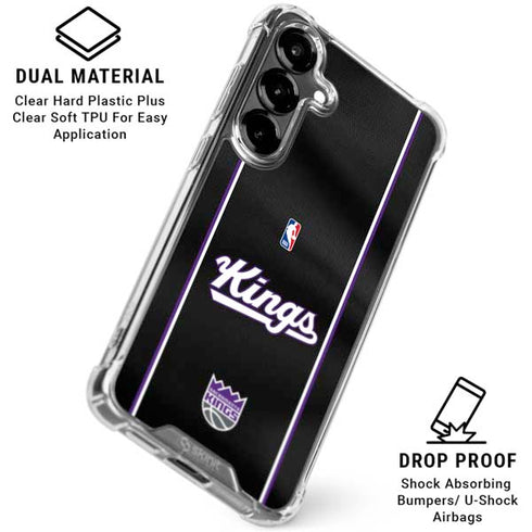 NBA Sacramento Kings Jersey Galaxy S26 Clear Case