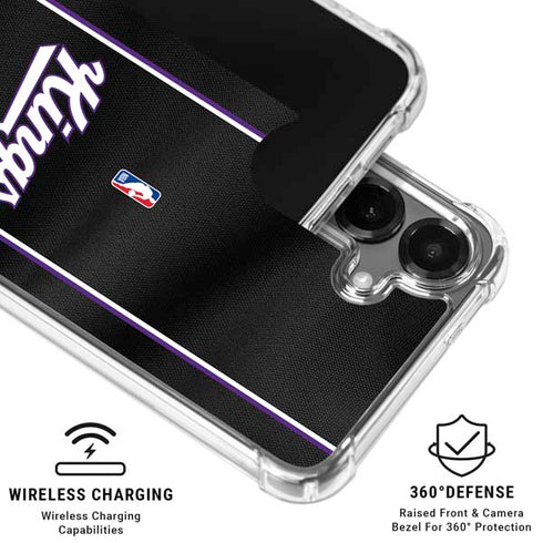 NBA Sacramento Kings Jersey Galaxy S26 Plus Clear Case