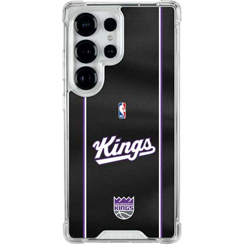 NBA Sacramento Kings Jersey Galaxy S26 Ultra Clear Case