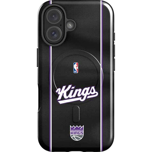 NBA Sacramento Kings Jersey iPhone 16 Magsafe Impact Case
