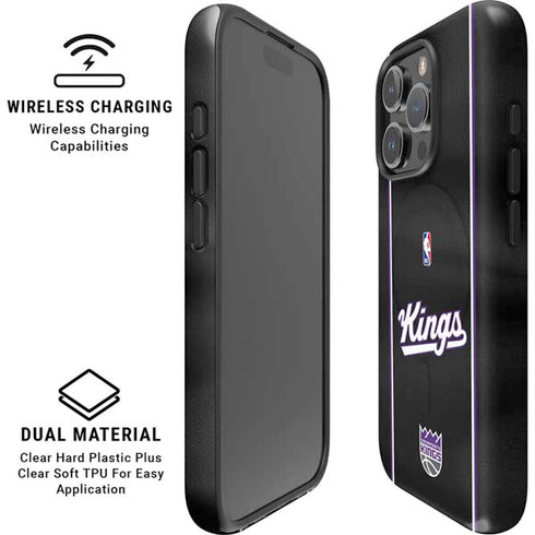 NBA Sacramento Kings Jersey iPhone 16 Pro Magsafe Impact Case