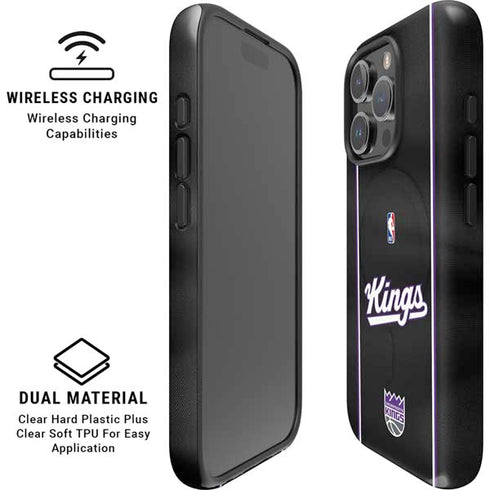 NBA Sacramento Kings Jersey iPhone 16 Pro Max Magsafe Impact Case