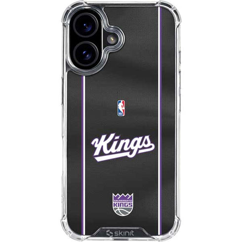 NBA Sacramento Kings Jersey iPhone 17 Clear Case
