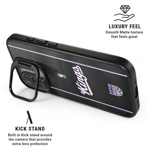 NBA Sacramento Kings Jersey iPhone 17 Kickstand Case