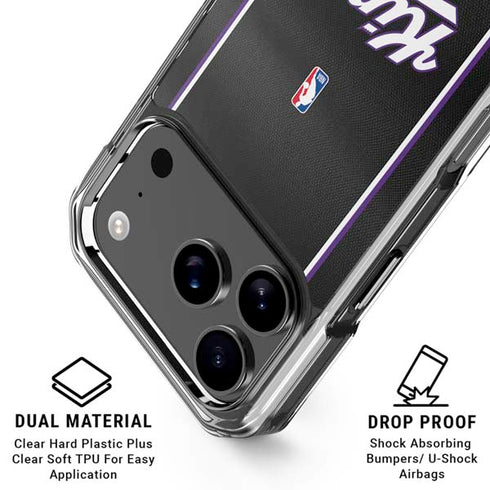 NBA Sacramento Kings Jersey iPhone 17 Pro Clear Case