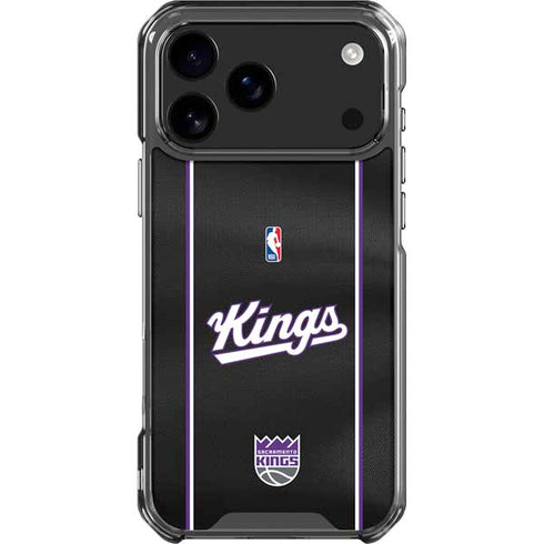 NBA Sacramento Kings Jersey iPhone 17 Pro Max Clear Case
