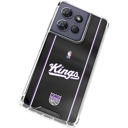 NBA Sacramento Kings Jersey Moto G Stylus 5G (2025) Clear Case