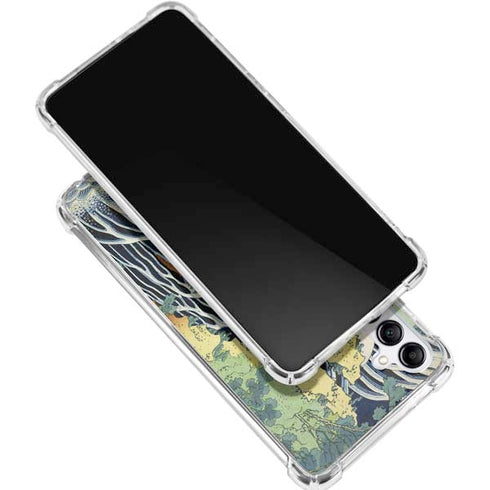Kirifuri Falls in Kurokawa Mountain by Hokusai Gabb Phone 4 Clear Case