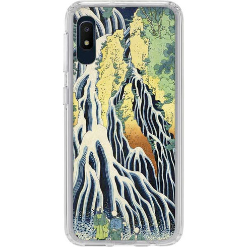 Kirifuri Falls in Kurokawa Mountain by Hokusai Galaxy Cases