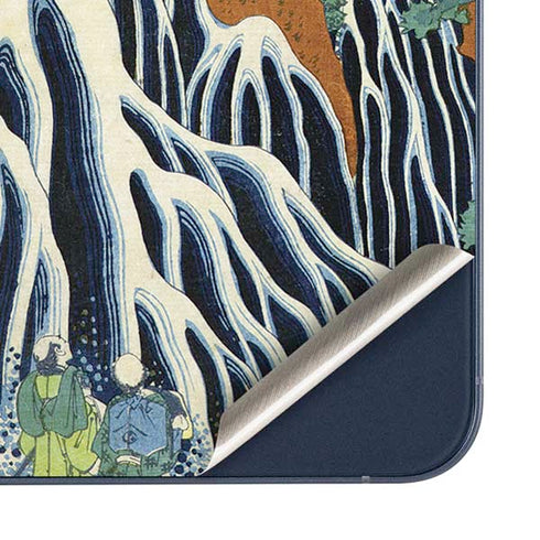 Kirifuri Falls in Kurokawa Mountain by Hokusai Galaxy A36 5G Skin