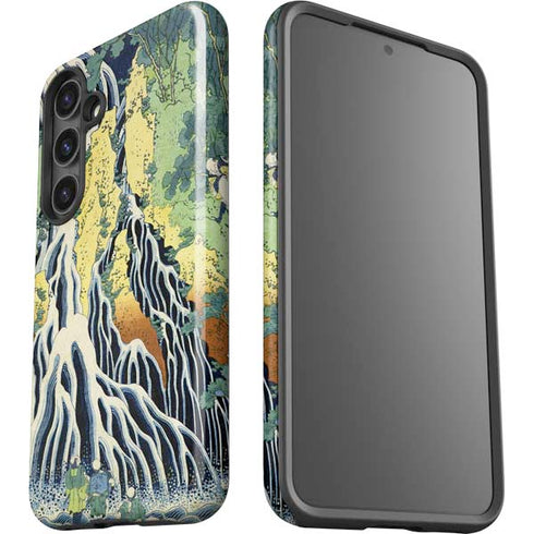 Kirifuri Falls in Kurokawa Mountain by Hokusai Galaxy S25 Impact Case