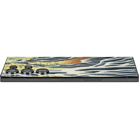 Kirifuri Falls in Kurokawa Mountain by Hokusai Galaxy S24 Ultra Skin