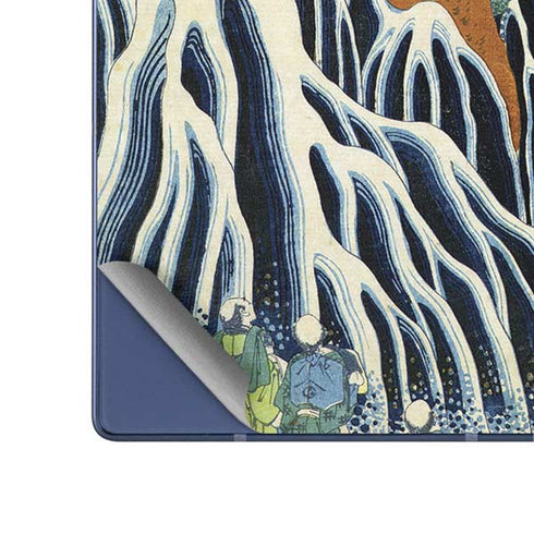 Kirifuri Falls in Kurokawa Mountain by Hokusai Galaxy Z Fold6 Skin