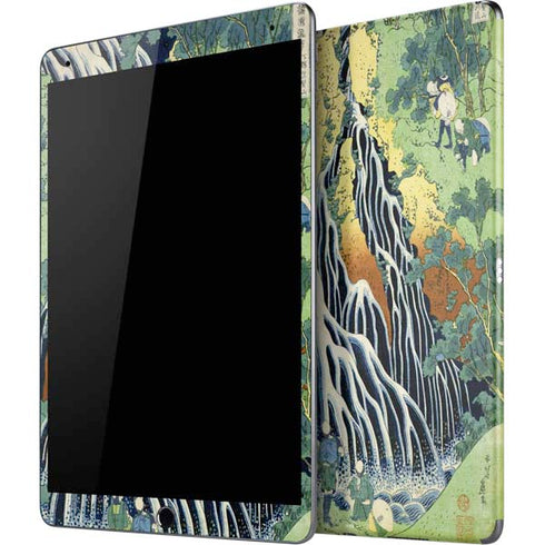 Kirifuri Falls in Kurokawa Mountain by Hokusai iPad Skins