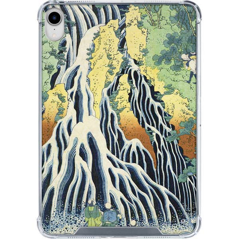 Kirifuri Falls in Kurokawa Mountain by Hokusai iPad 11th Gen (2025) Clear Case