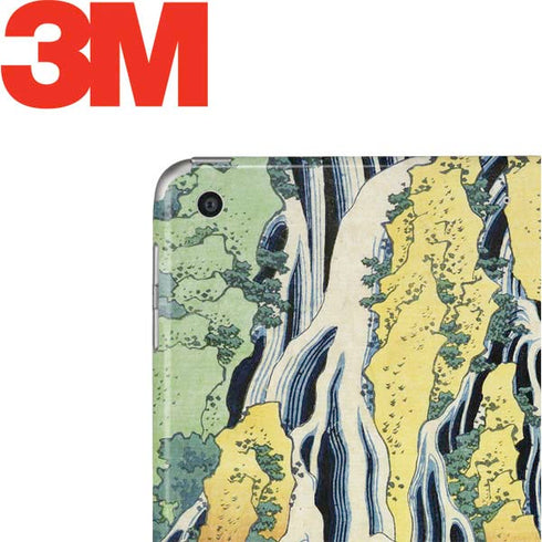 Kirifuri Falls in Kurokawa Mountain by Hokusai Apple iPad Skin