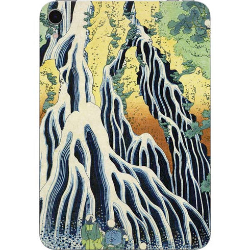Kirifuri Falls in Kurokawa Mountain by Hokusai Apple iPad Mini Skin