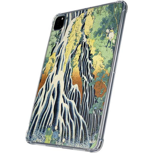 Kirifuri Falls in Kurokawa Mountain by Hokusai iPad Pro 11in (2024) Clear Case