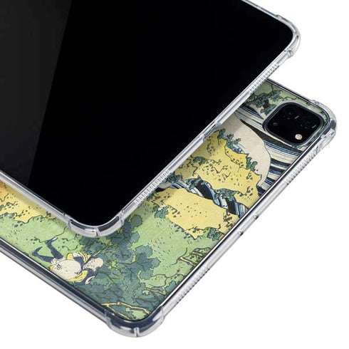 Kirifuri Falls in Kurokawa Mountain by Hokusai iPad Cases