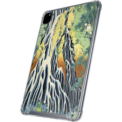 Kirifuri Falls in Kurokawa Mountain by Hokusai iPad Cases