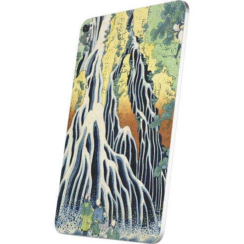 Kirifuri Falls in Kurokawa Mountain by Hokusai iPad Pro 13in M4 (2024) Skin