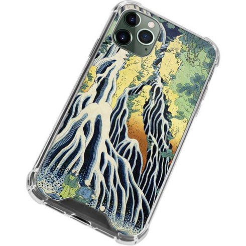 Hiroshige Kirifuri Falls in Kurokawa Mountain iPhone 12 Pro Clear Case