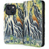Kirifuri Falls in Kurokawa Mountain by Hokusai iPhone 14 Plus Folio Case