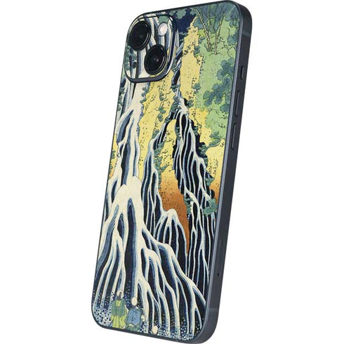 Kirifuri Falls in Kurokawa Mountain by Hokusai iPhone Skins