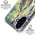 Kirifuri Falls in Kurokawa Mountain by Hokusai iPhone 16 Plus Clear Case