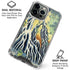 Kirifuri Falls in Kurokawa Mountain by Hokusai iPhone 16 Pro Max Clear Case