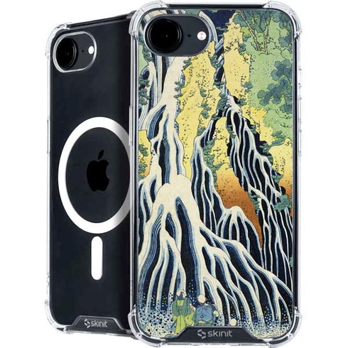 Kirifuri Falls in Kurokawa Mountain by Hokusai iPhone 16e MagSafe Case