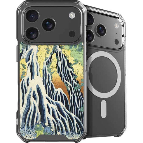 Kirifuri Falls in Kurokawa Mountain by Hokusai iPhone 18 Pro MagSafe Case